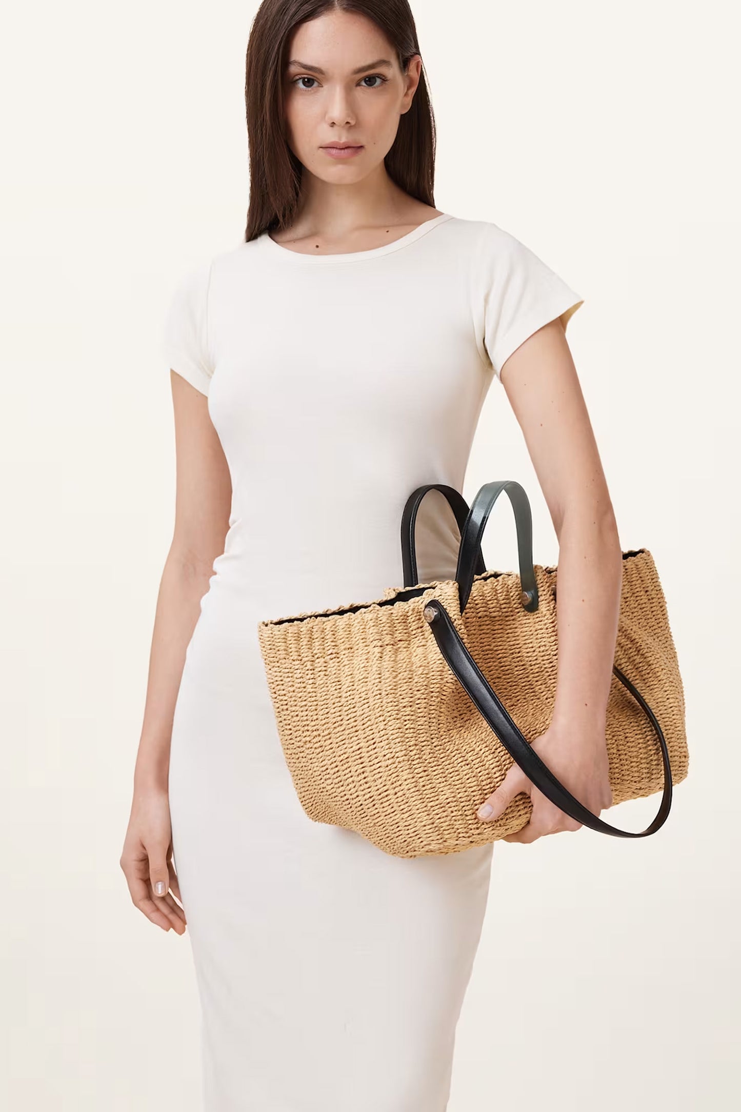 Allington Straw Tote Bag