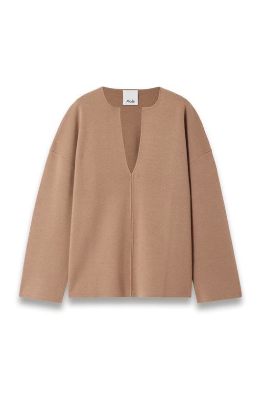 Serafino Wool and Cashmere-blend Sweater