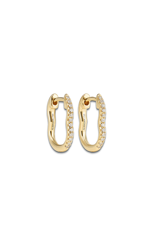 18-karat Gold Diamond Earrings