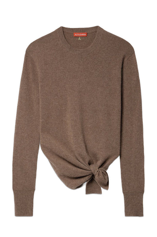 Nalini Tie-Detailed Cashmere Sweater