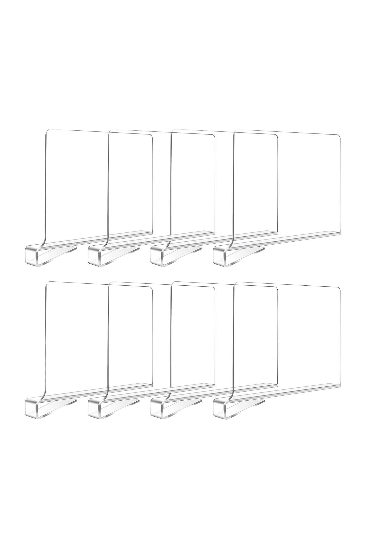 Transparent Organizer for Clothing Storage