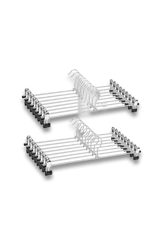 Chrome Metal Trousers Hangers