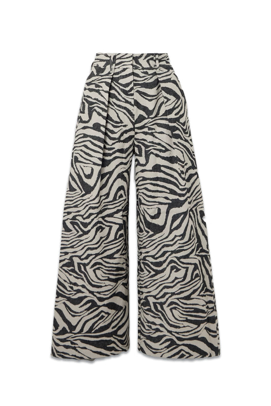 Cai Jacquard Wide-leg Pants