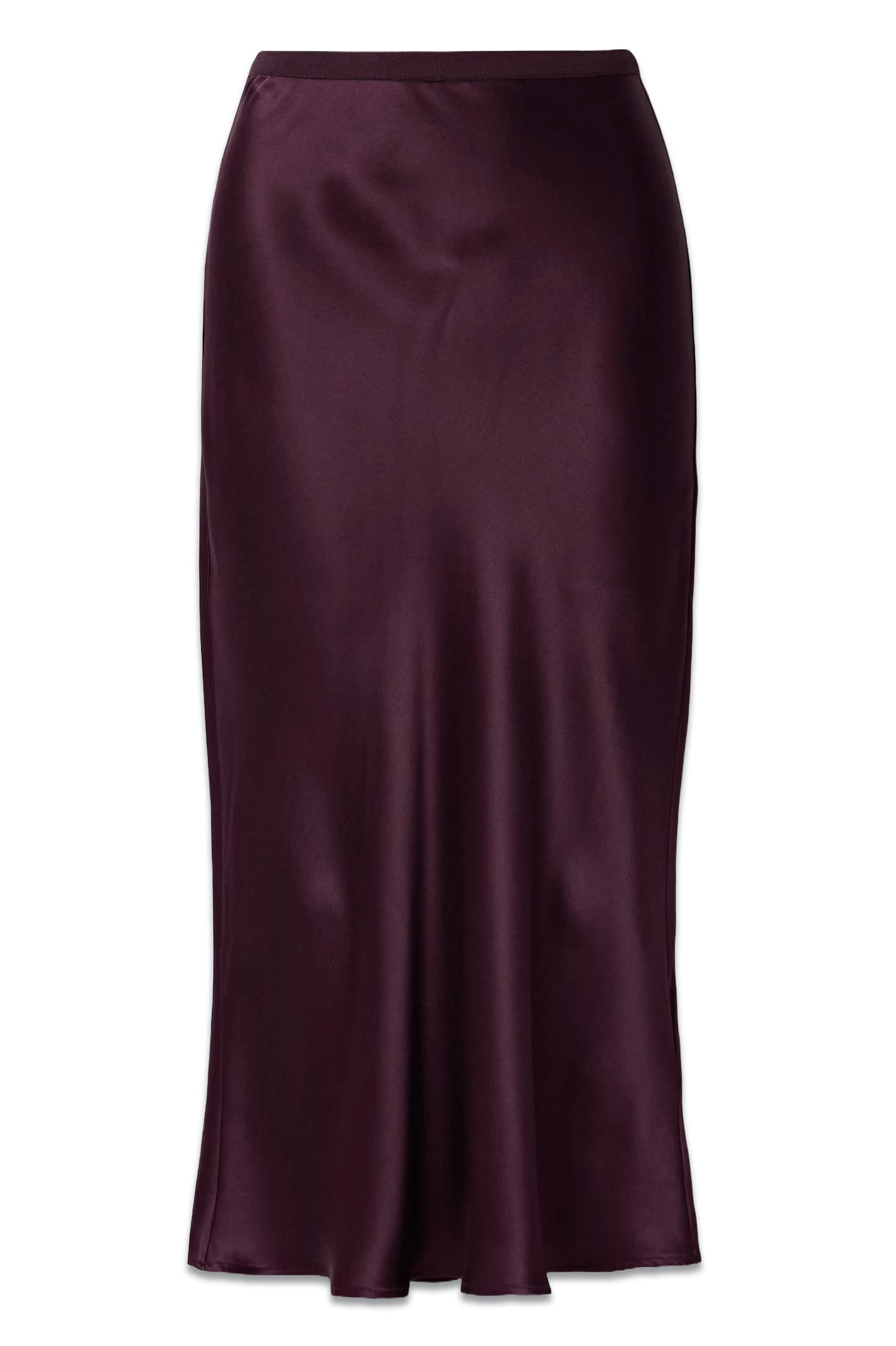 Bar Silk Midi Skirt