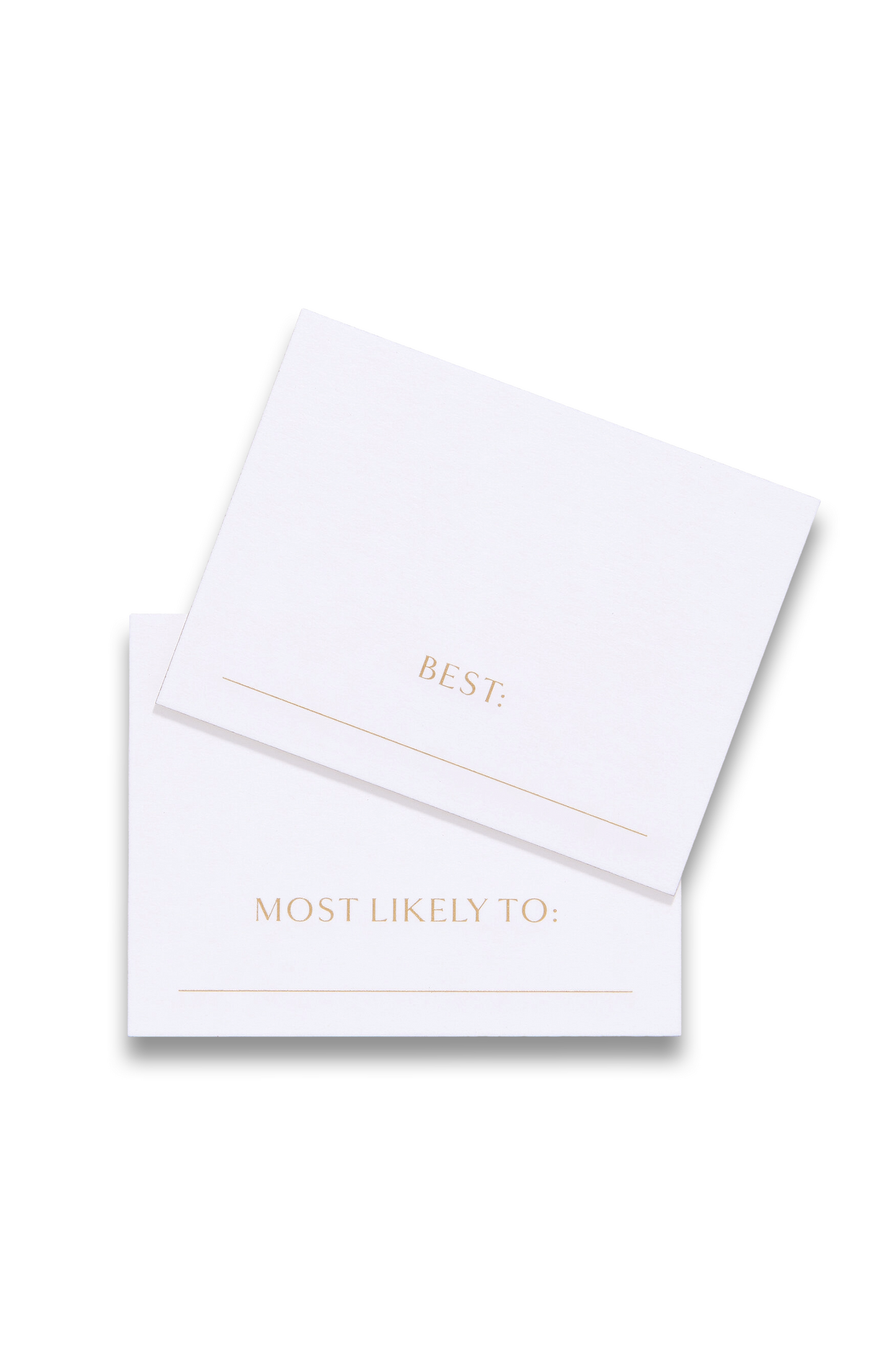 Superlatives Place Cards