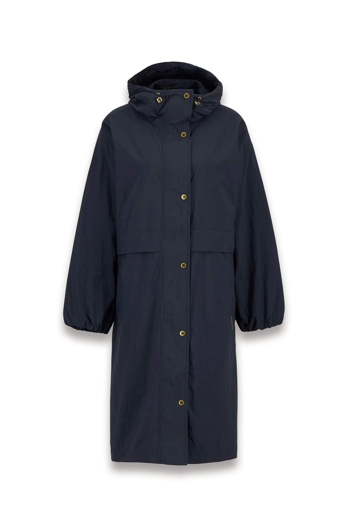 Naboo Funnel-neck Long-sleeve Showerproof Rain Anorak
