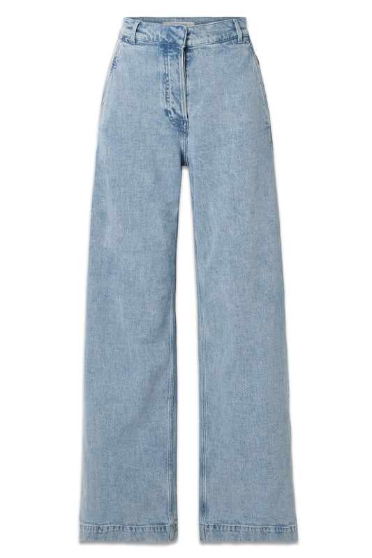 + NET SUSTAIN Mid-rise Straight-leg Organic Jeans