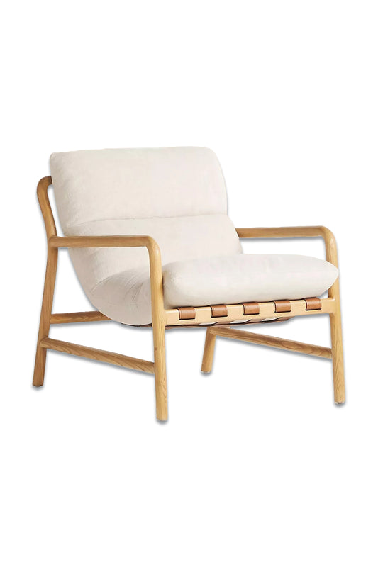 Oksana Linen Sling Chair