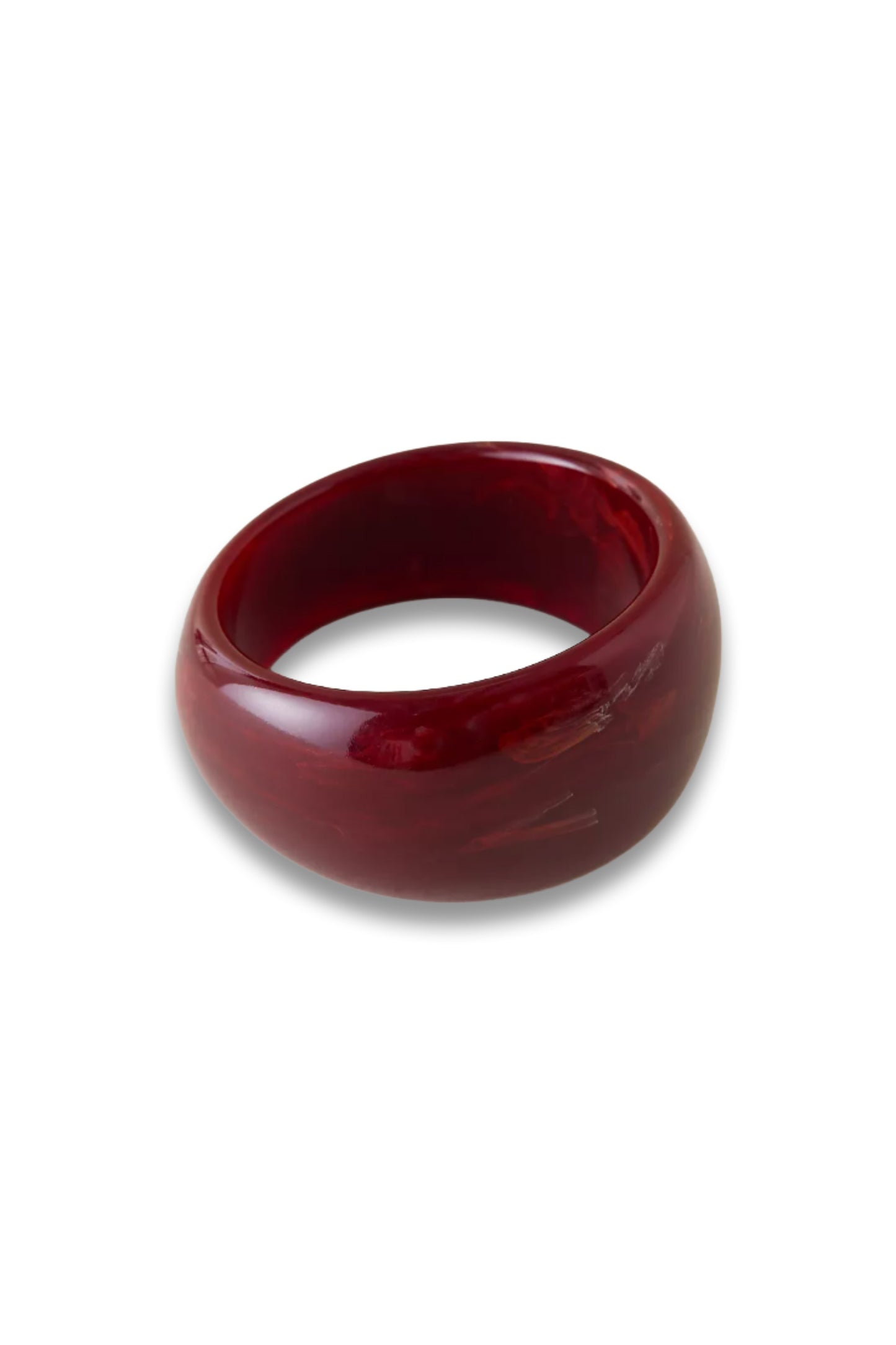 Resin Statement Bangle Bracelet