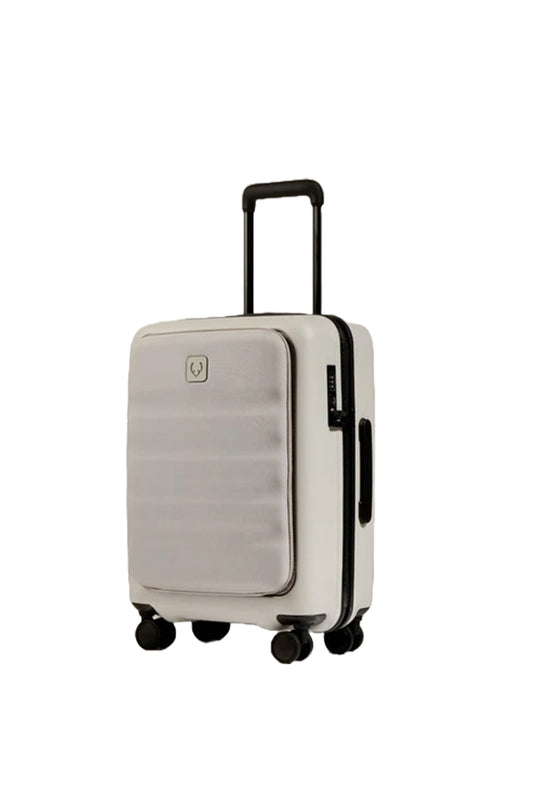 Cabin with Pocket Suitcase in Taupe - Icon Stripe