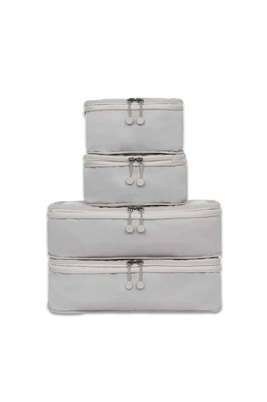 Chelsea 4 Packing Cubes In Taupe