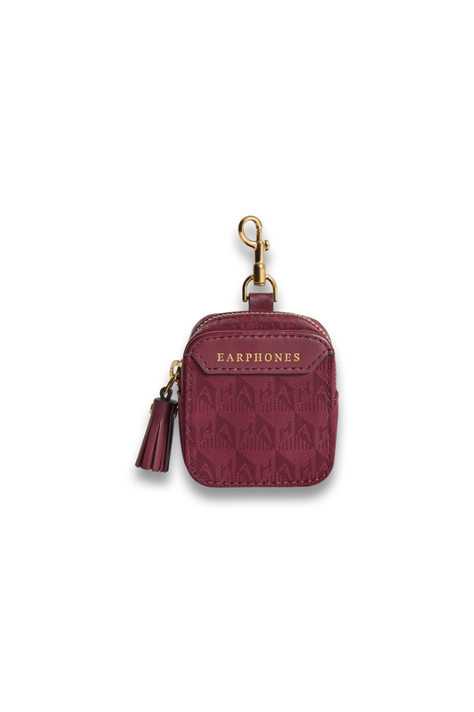 Logo Ear Phones Travel Pouch