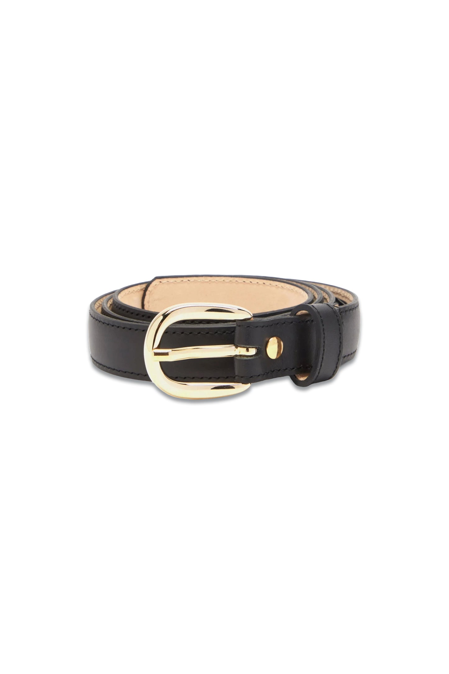 Rosette Leather Belt
