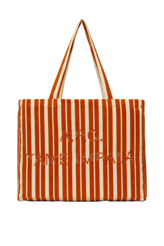 Orange & Off-White Tame Impala Edition Shopping Leash Tote