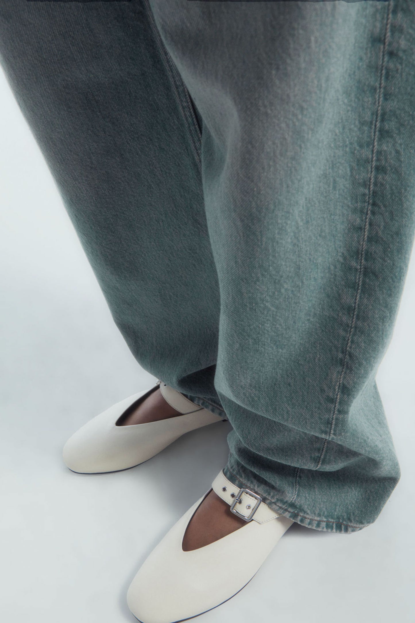 Buckled Ballet Flats