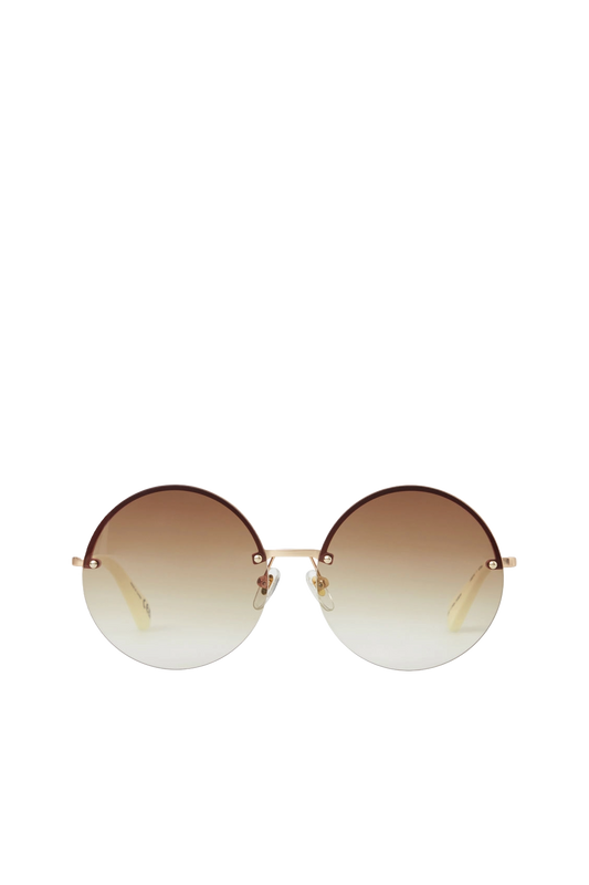 X Linda Farrow Orbit Sunglasses - Round