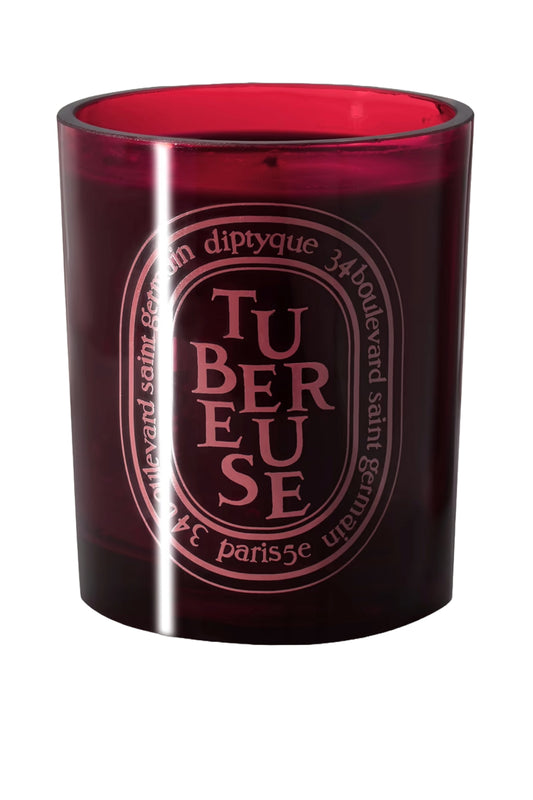 Red Tubéreuse scented candle, 300g