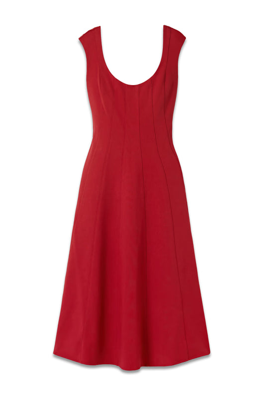 Charlotte Woven Midi Dress