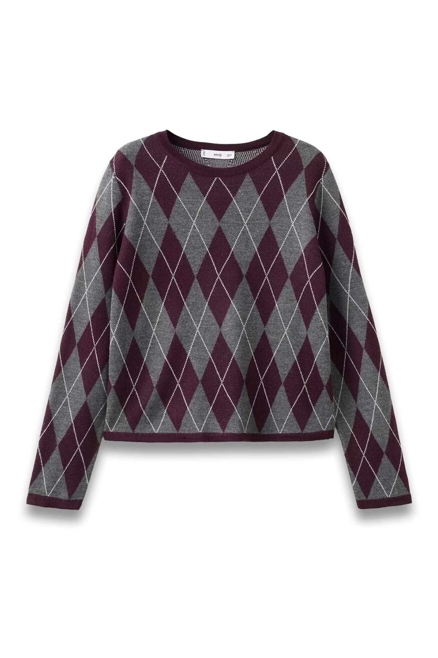 Rombular Argyle Jumper