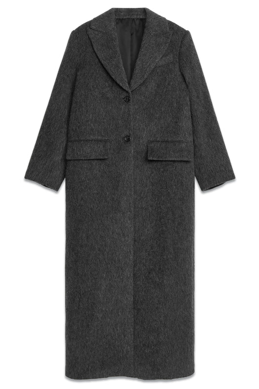 Full-Length Wool Coat