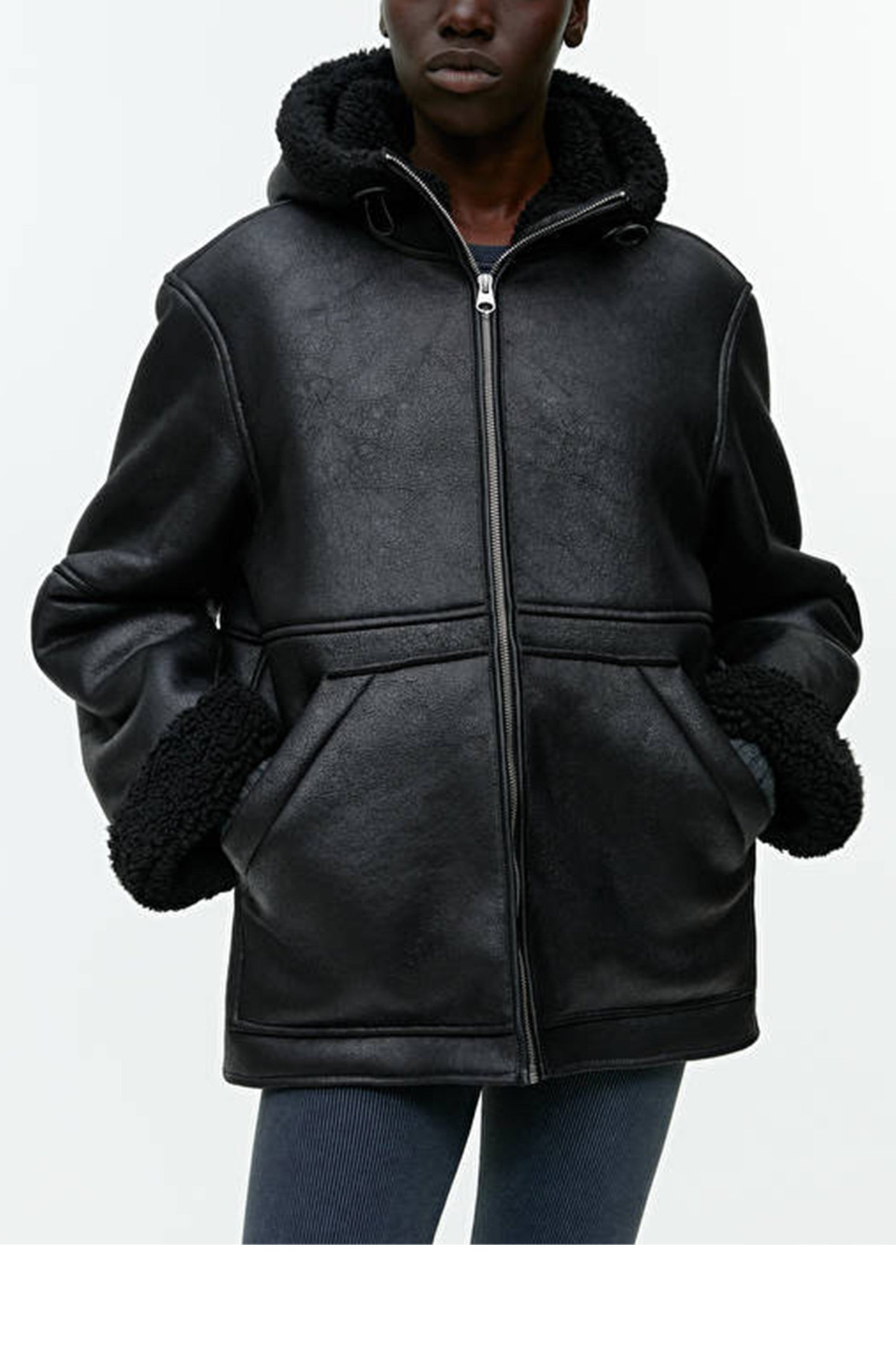 Coated Moleskin Jacket