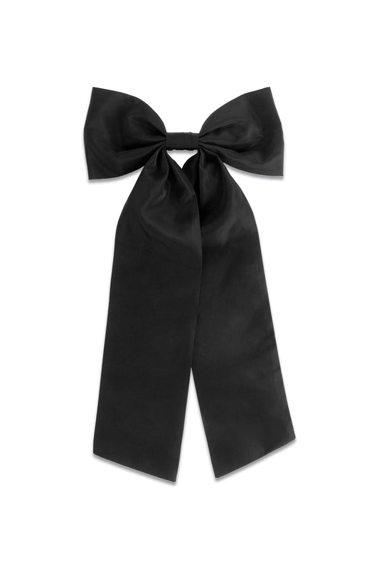 Taffeta Bow Hair Clip