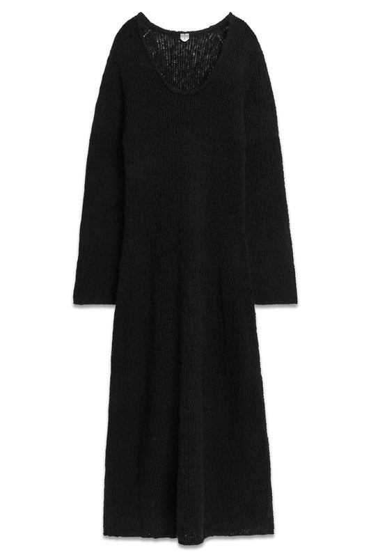 Bouclé Maxi Dress