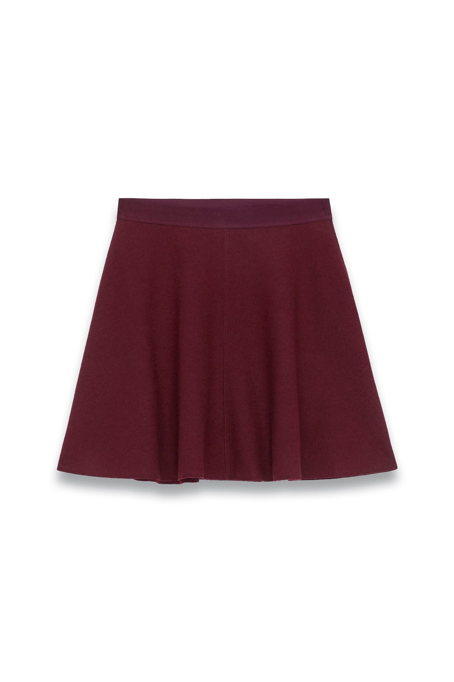 Doublé Wool-Blend Skirt
