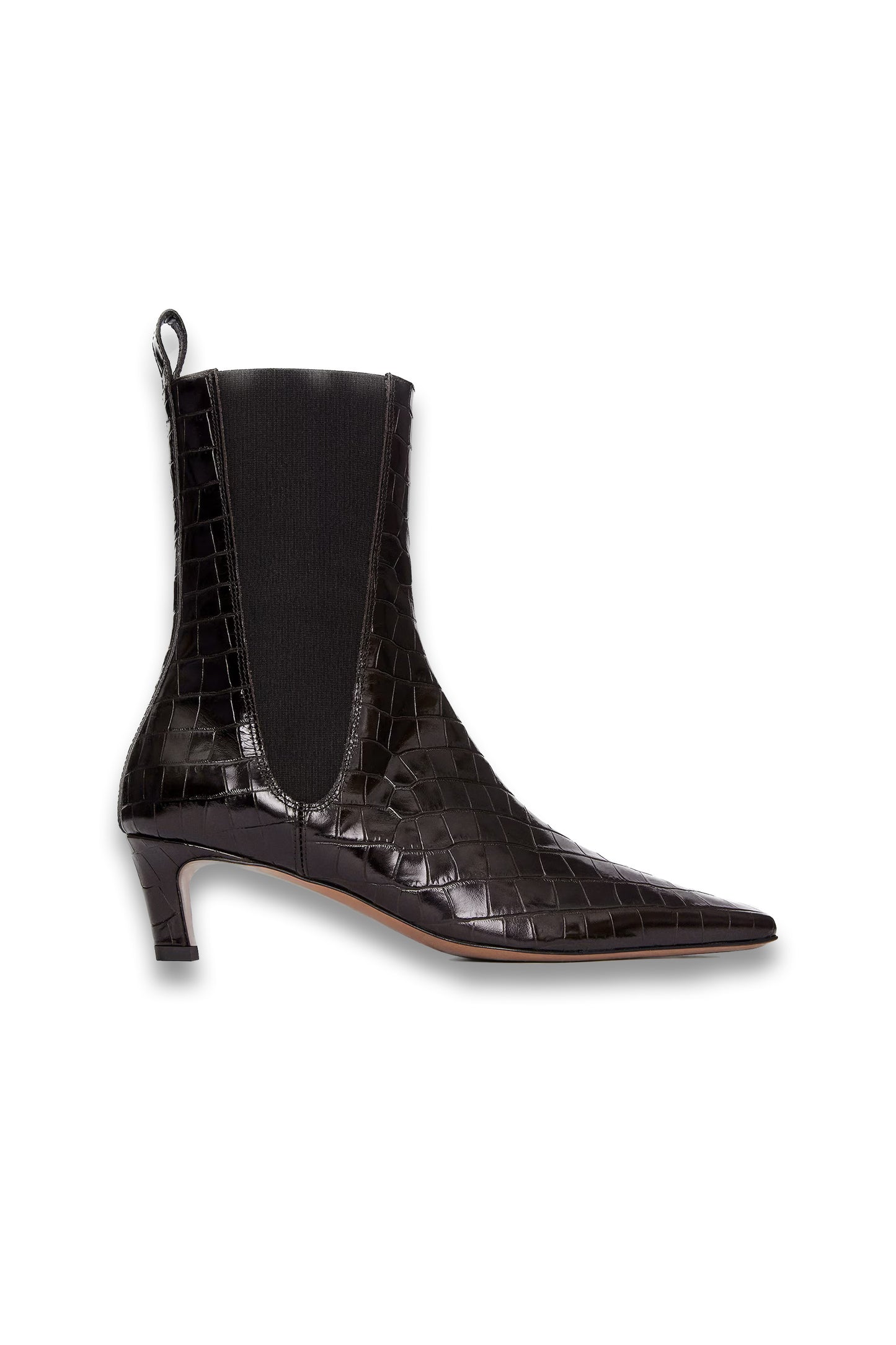 Square-toe Ankle Boots