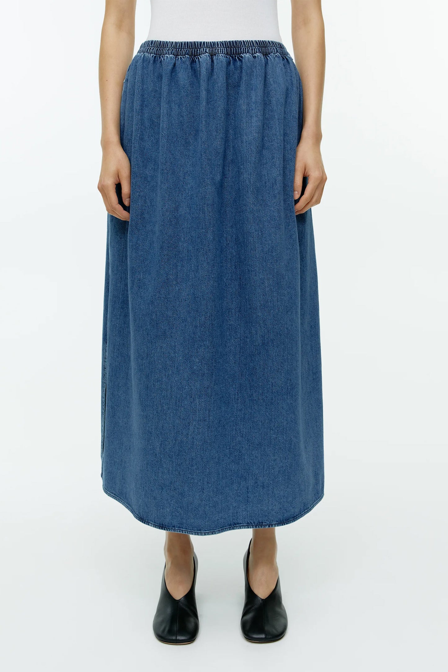 Maxi Denim Skirt