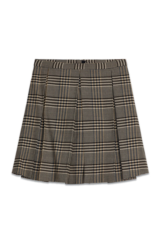 Pleated Mini Skirt