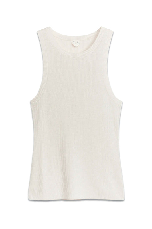 Knitted Tank Top White