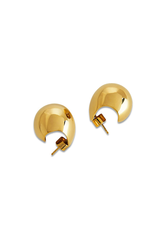 Hoop Sphere Earrings