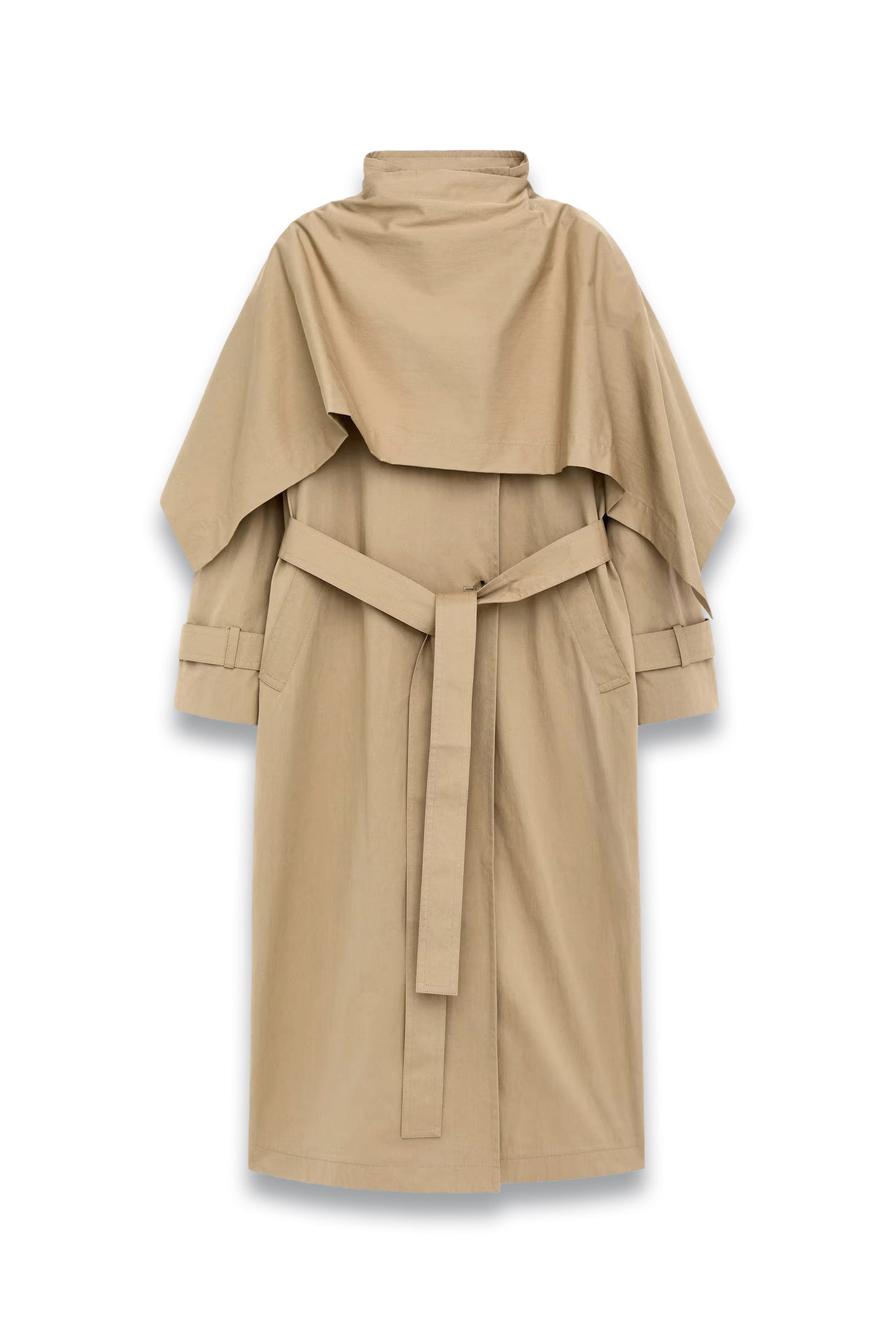 Scarf Trench Coat