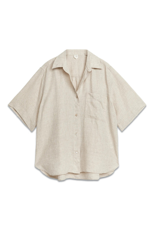 Linen Resort Shirt Undyed