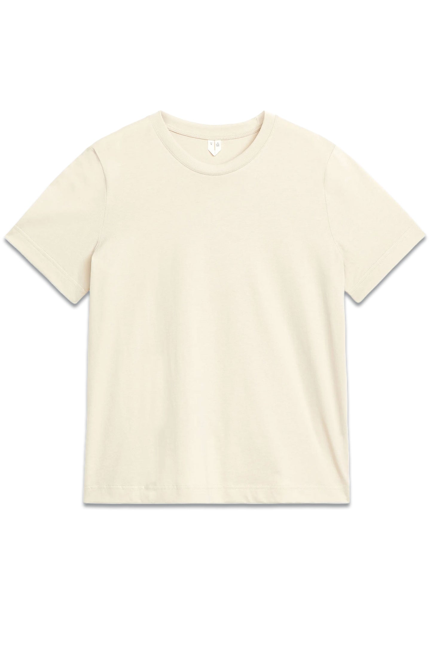 Crew-Neck T-shirt Light Beige