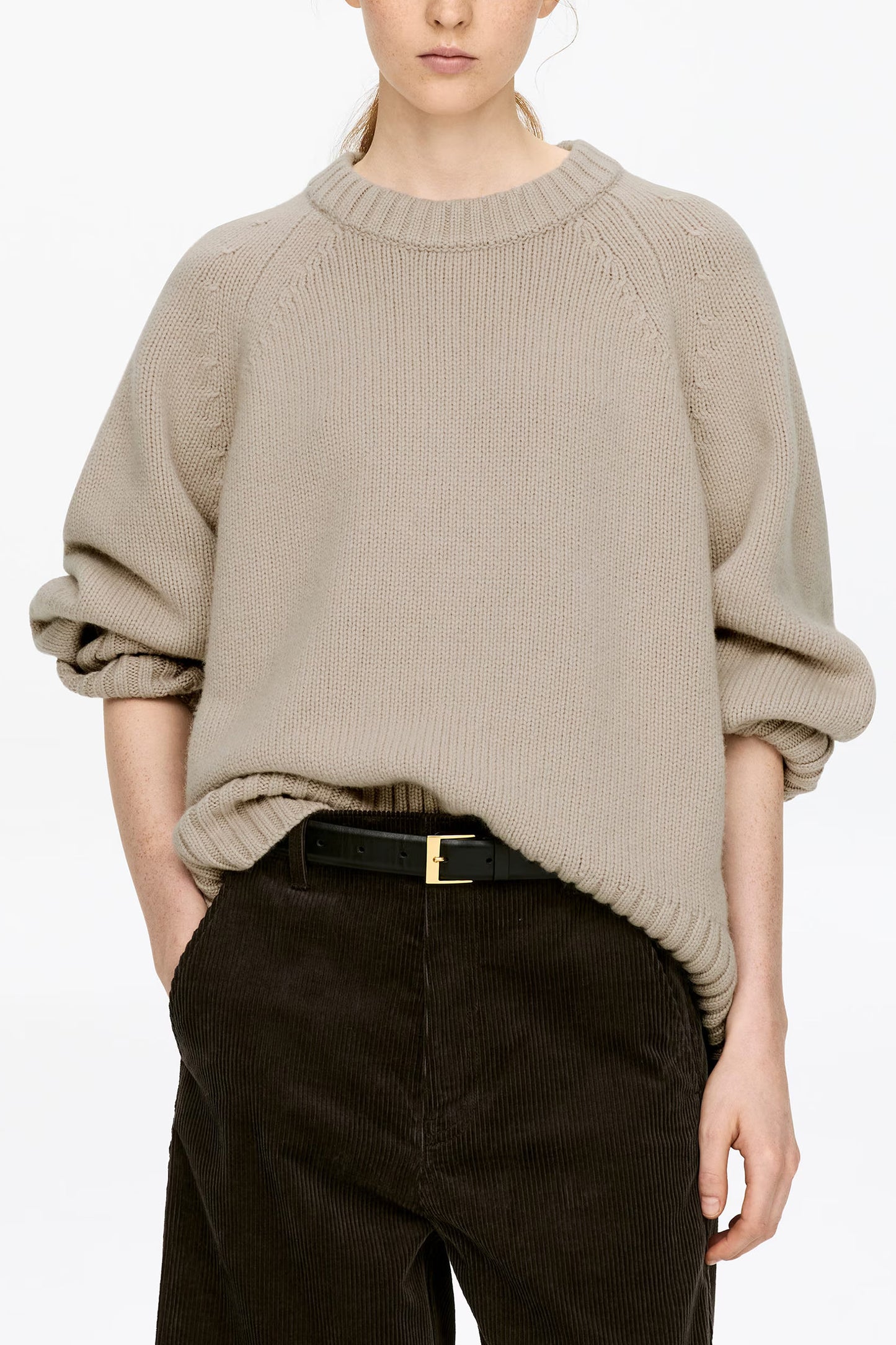 Chunky Pure Cashmere Jumper