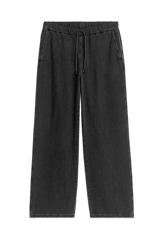 Drawstring Denim Trousers