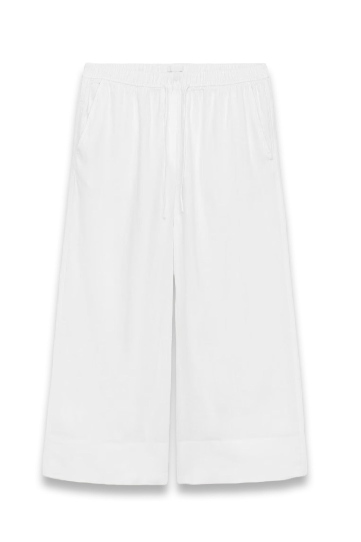 Cropped Linen Trousers