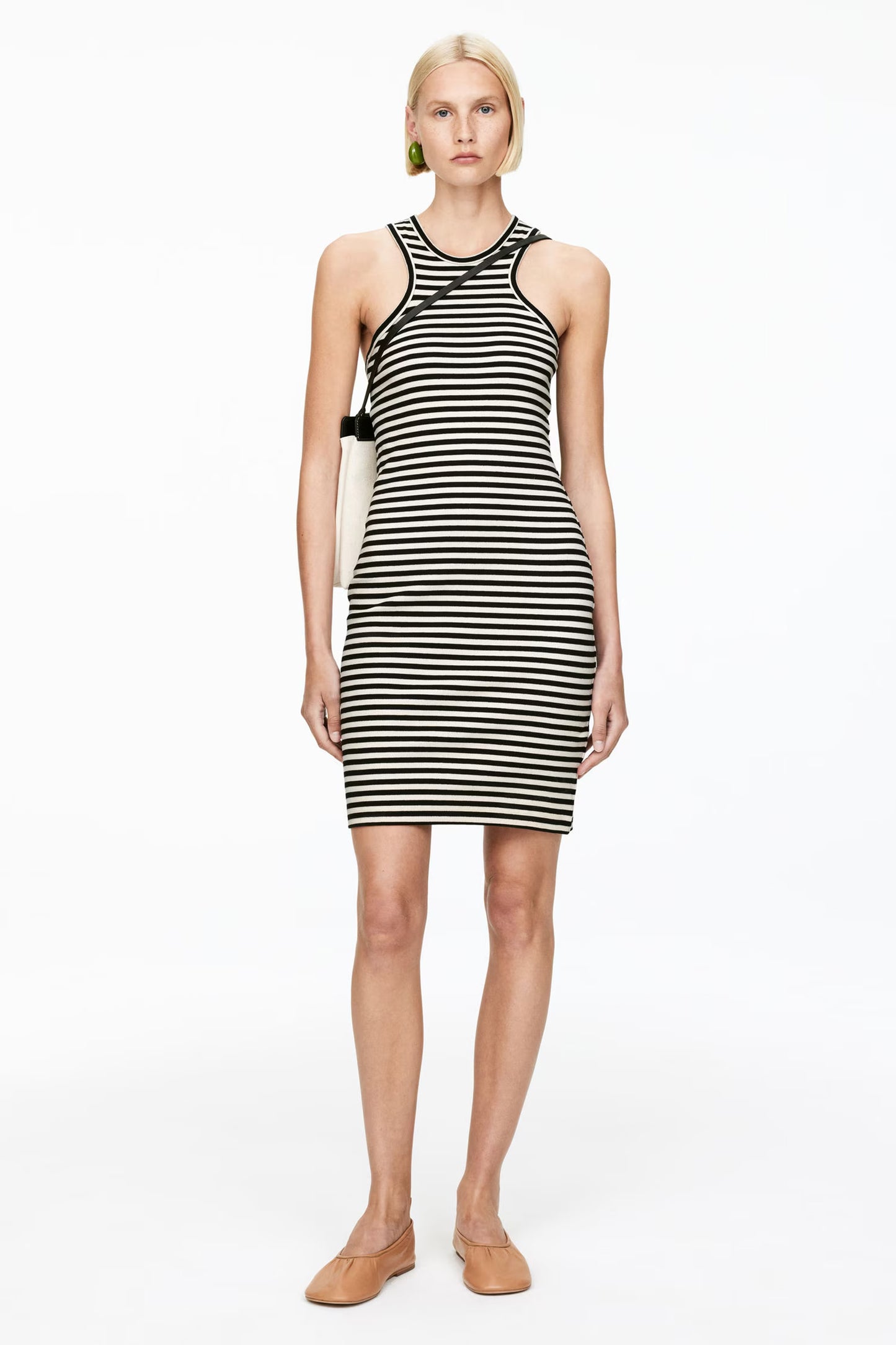 Ribbed Tank Dress