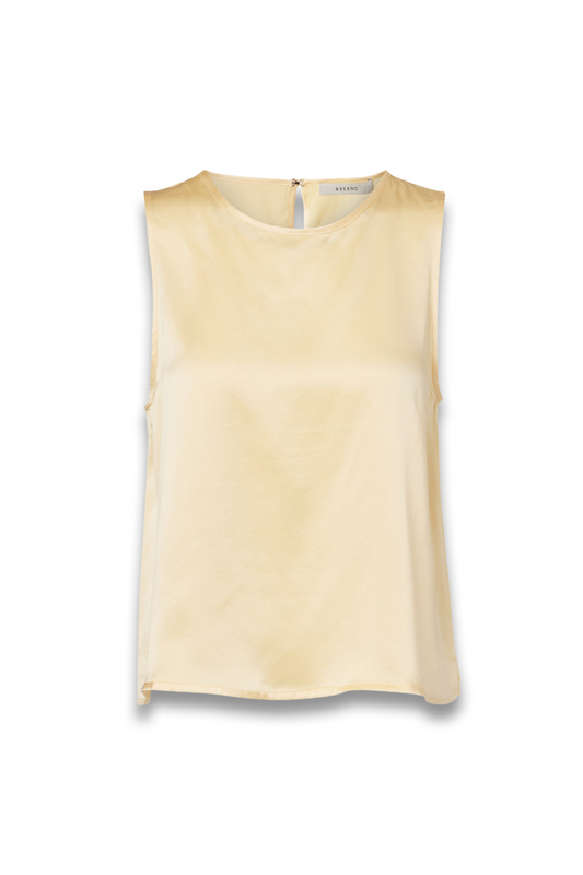 Silk Charmeuse Tank Top