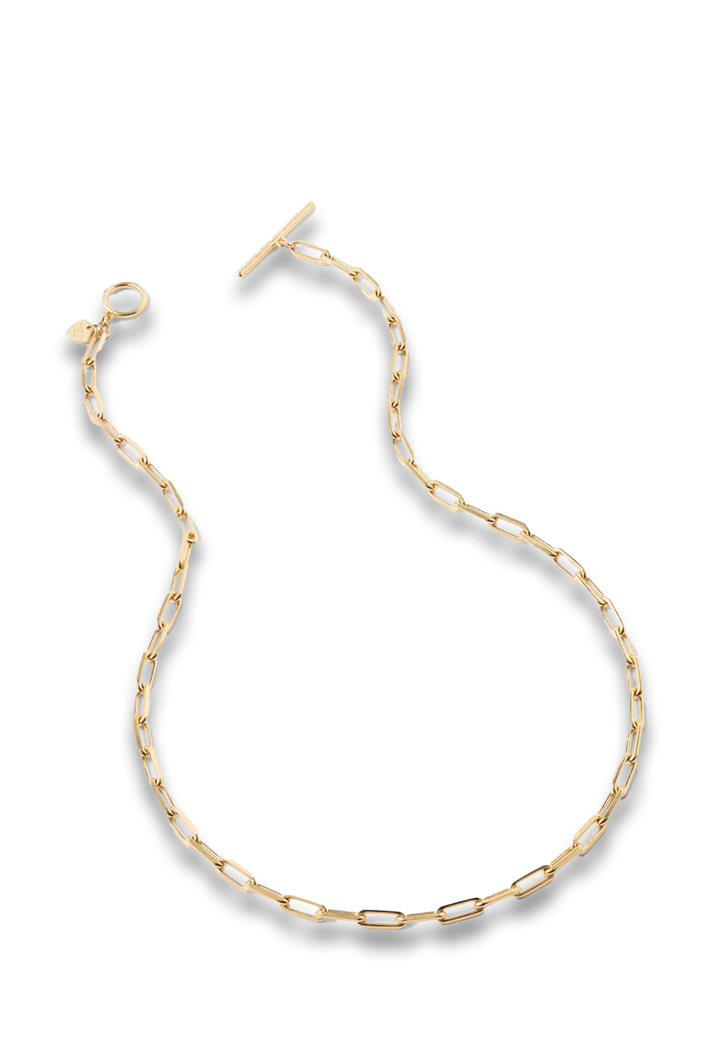 17-inch Paper Clip Chain Necklace