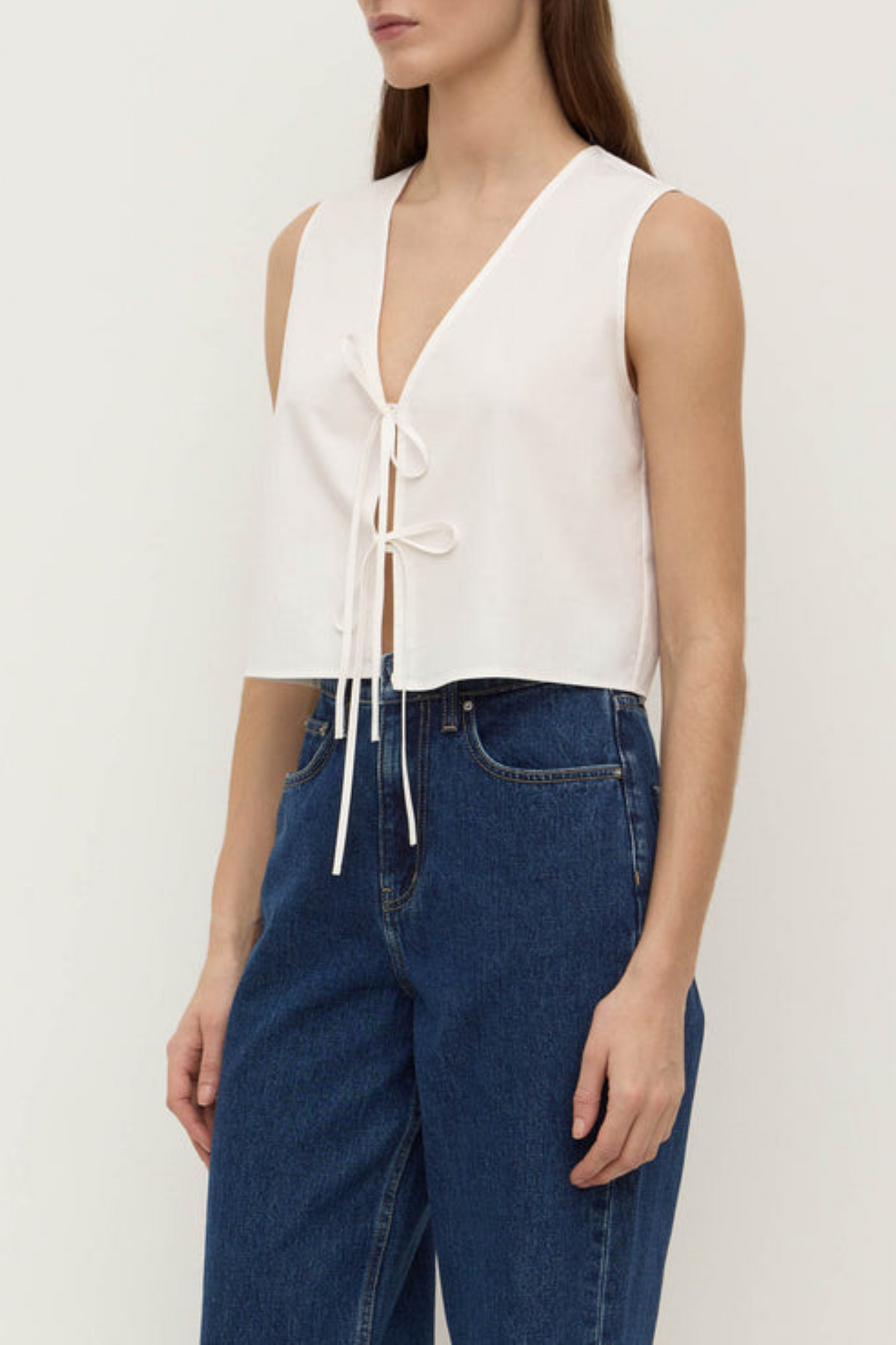 Emmy Tie-front Top