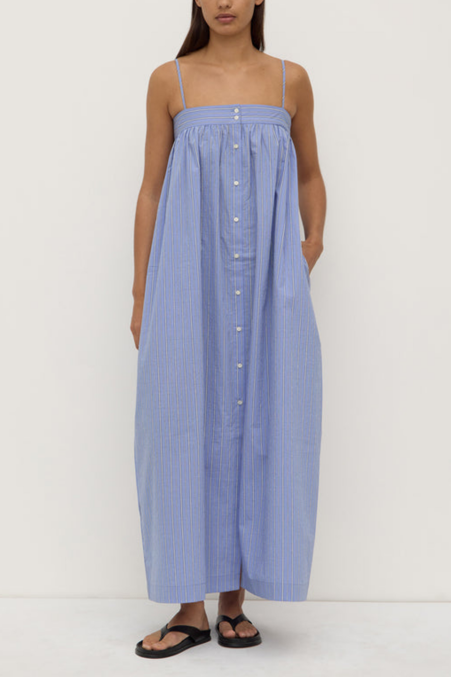 Erina Stripe Maxi Dress