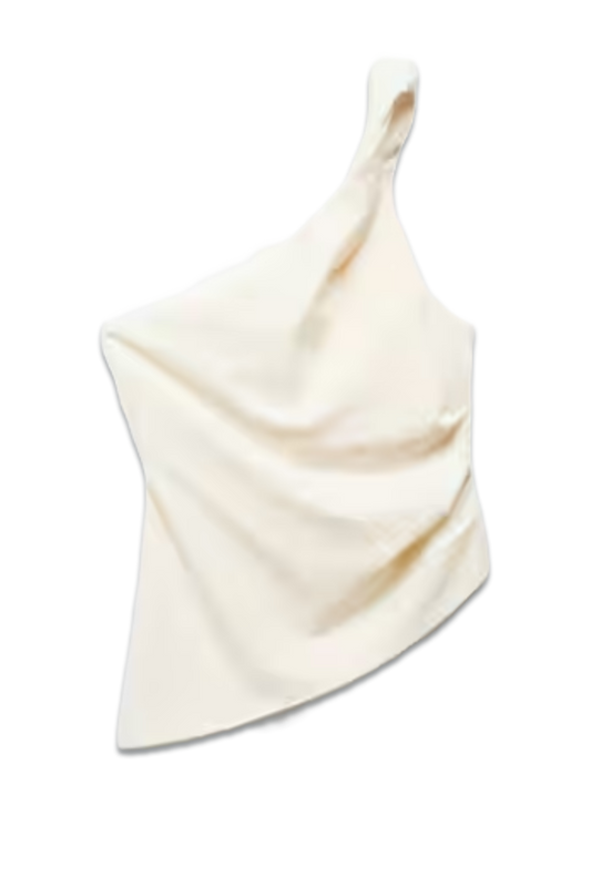 Asymmetrical Textured Top