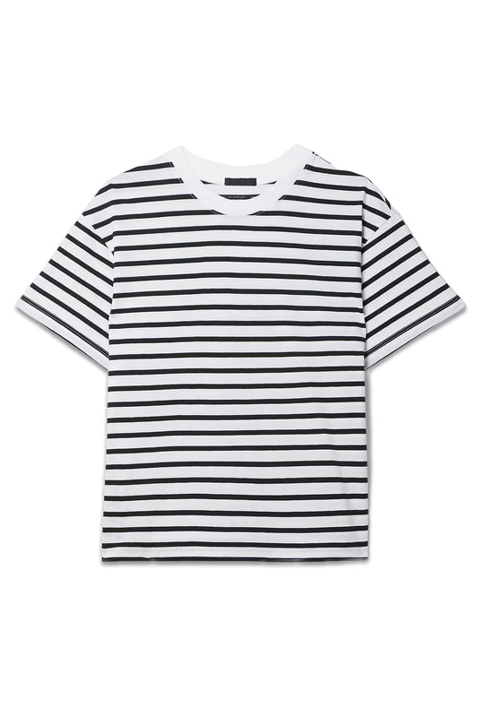 Boy Striped Cotton-jersey T-shirt
