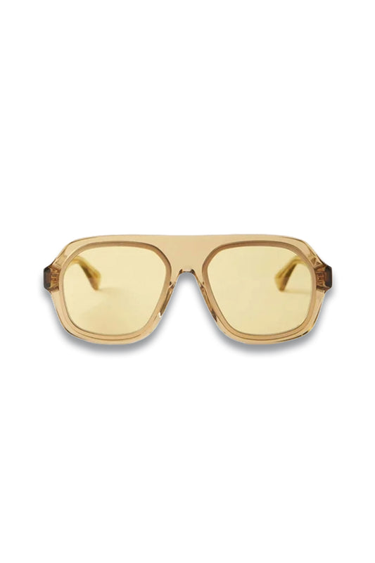 Aviator Acetate and Metal Sunglasses