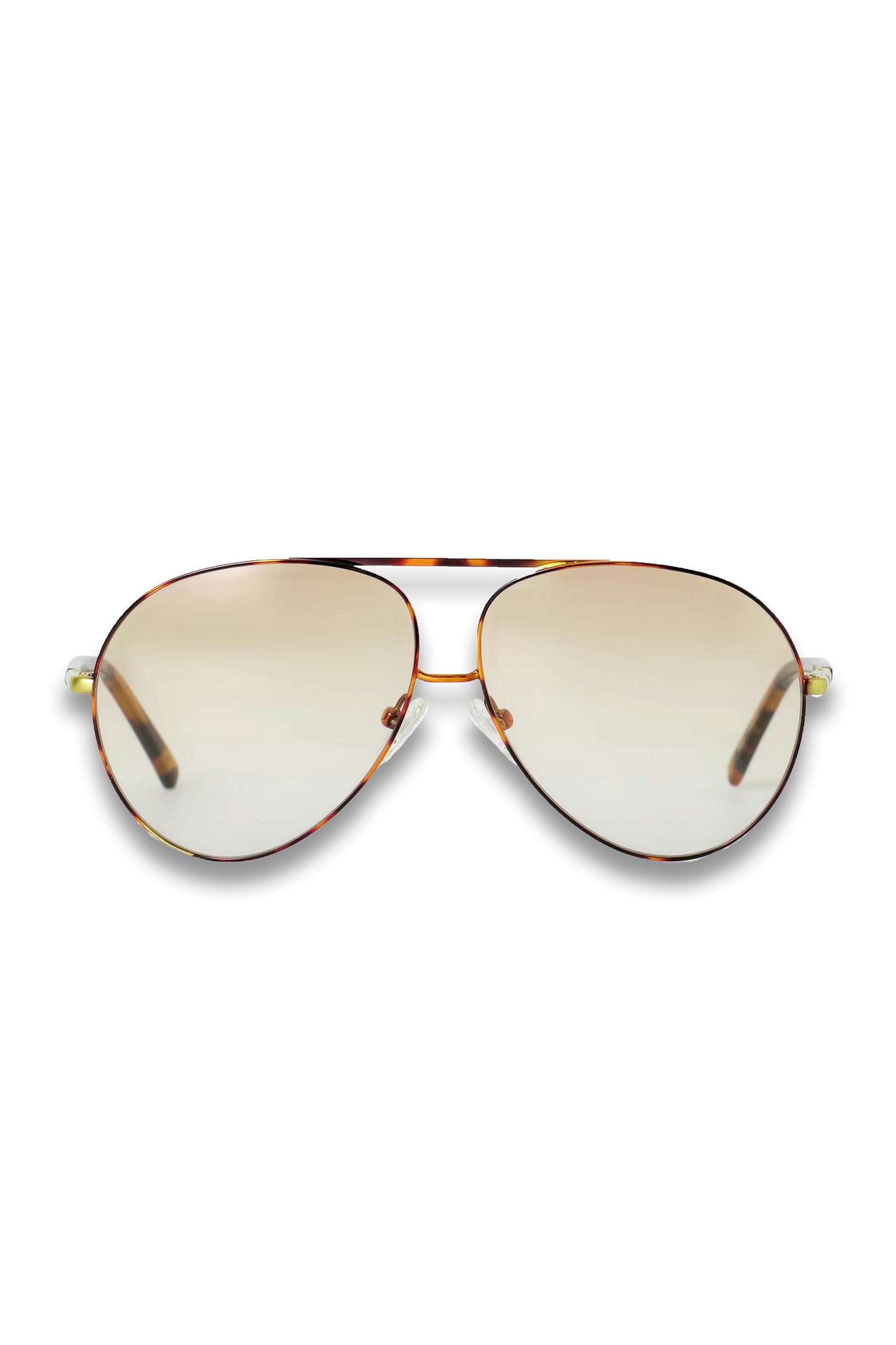 Wire-Frame Aviator Sunglasses