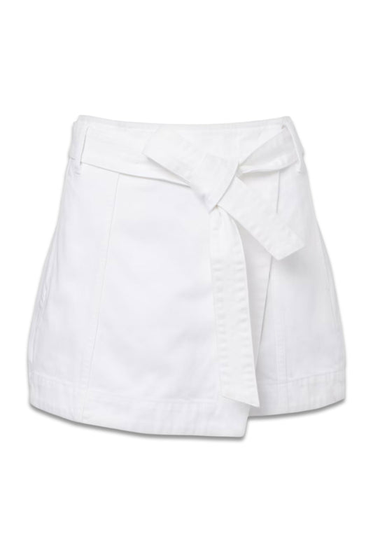 Agee Cotton-Blend Skort