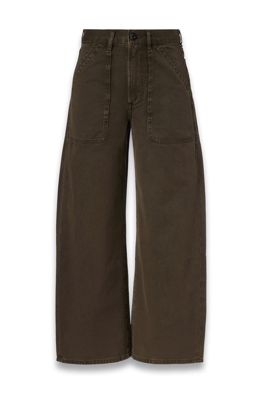 Ayla Cargo High-rise Wide-leg Jeans